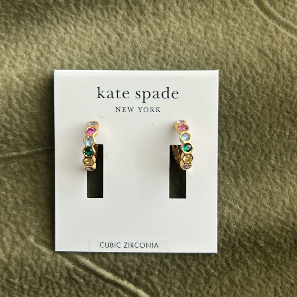 Kate Spade Multicolor Cubic Zirconia Earrings